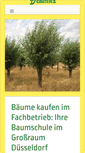 Mobile Screenshot of baumschulen-schmitz.de